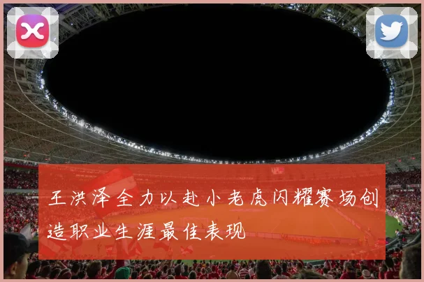 王洪泽全力以赴小老虎闪耀赛场创造职业生涯最佳表现